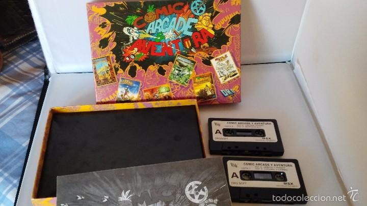 Videojuegos y consolas: msx juego original comic arcade aventura - Foto 2