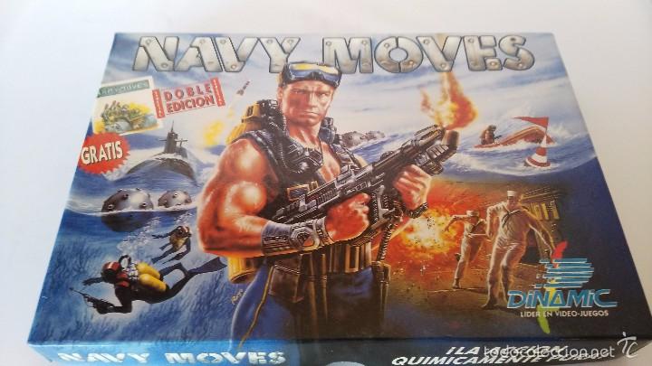 Videojuegos y consolas: msx juego original navy moves - Foto 2