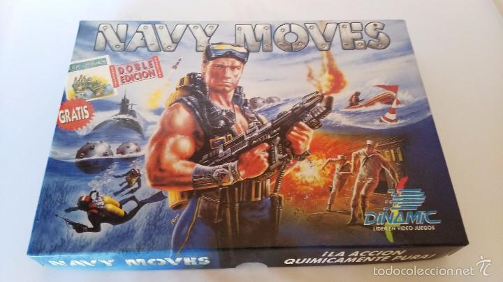 Videojuegos y consolas: msx juego original navy moves - Foto 3