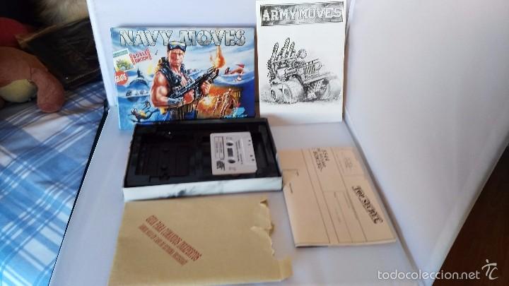 Videojuegos y consolas: msx juego original navy moves - Foto 6