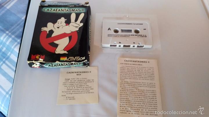 Videojuegos y consolas: msx juego original cazafantasmas 2 - Foto 3
