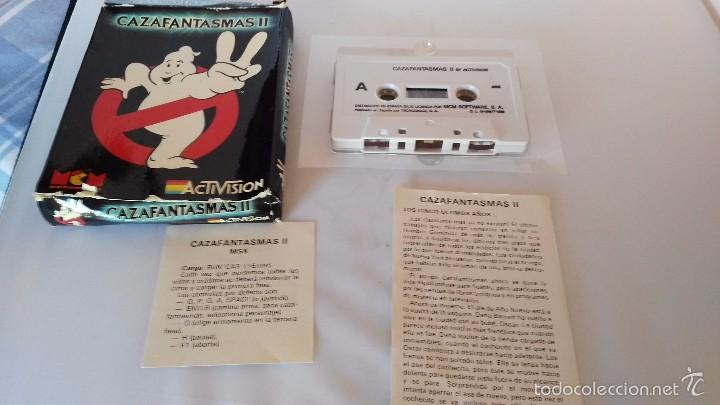 Videojuegos y consolas: msx juego original cazafantasmas 2 - Foto 4