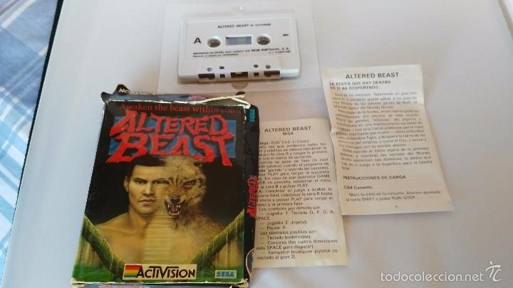 Videojuegos y consolas: msx juego original altered beast - Foto 1