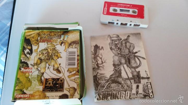 Videojuegos y consolas: msx juego original livingstone II - Foto 2