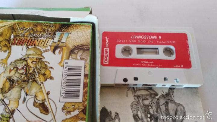 Videojuegos y consolas: msx juego original livingstone II - Foto 3