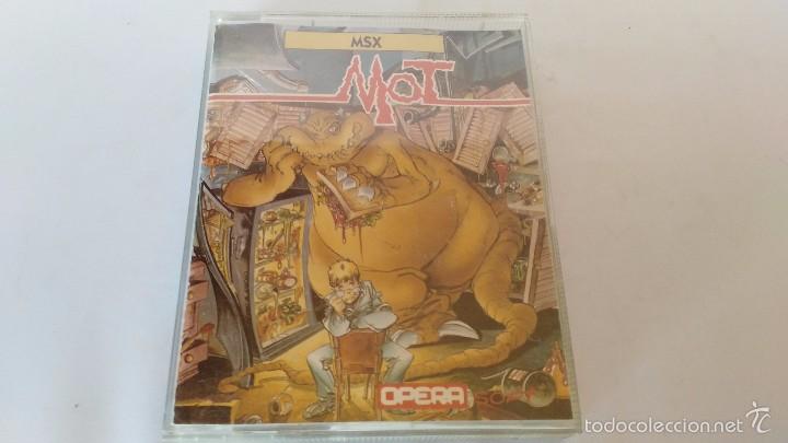Videojuegos y consolas: msx juego original mot opera - Foto 1