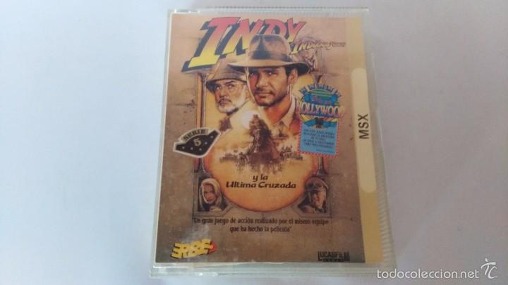 Videojuegos y consolas: msx juego original indiana jones - Foto 1