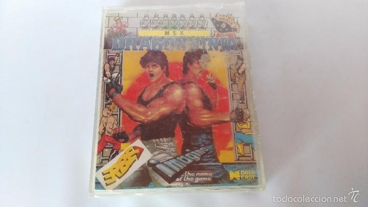 Videojuegos y consolas: msx juego original dragon ninja - Foto 1