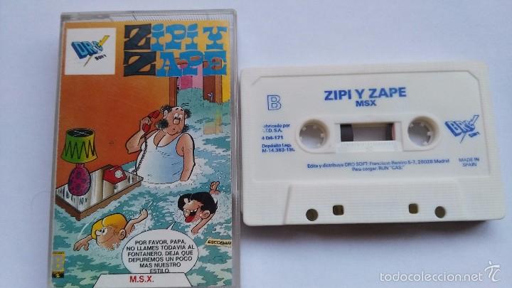 Videojuegos y consolas: msx juego original zipi zape - Foto 1