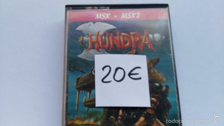 Videojuegos y consolas: msx juego original hundra - Foto 1