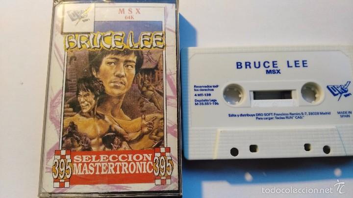 Videojuegos y consolas: msx juego original bruce lee - Foto 1