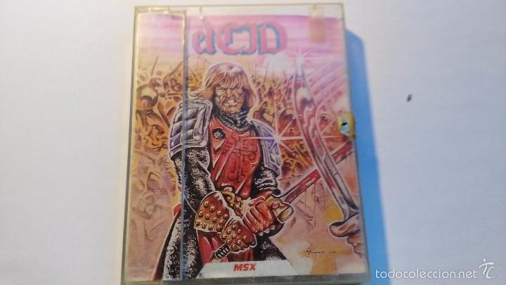 Videojuegos y consolas: msx juego original el cid - Foto 1
