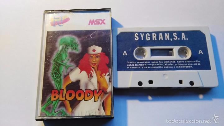 Videojuegos y consolas: msx bloody - Foto 2