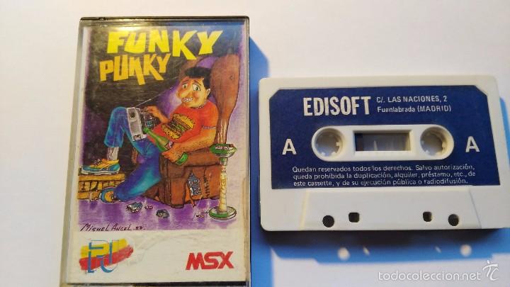 Videojuegos y consolas: msx juego original funky punky - Foto 1