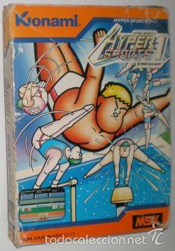 Videojuegos y consolas: Hyper Sports 1 [Konami] 1984 RC715 [MSX] - Foto 1