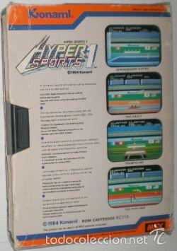 Videojuegos y consolas: Hyper Sports 1 [Konami] 1984 RC715 [MSX] - Foto 2