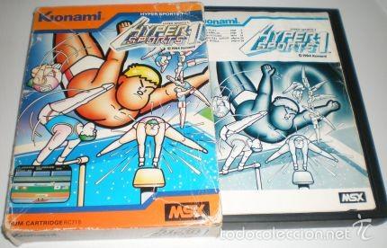 Videojuegos y consolas: Hyper Sports 1 [Konami] 1984 RC715 [MSX] - Foto 6