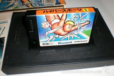 Videojuegos y consolas: Hyper Sports 1 [Konami] 1984 RC715 [MSX] - Foto 8