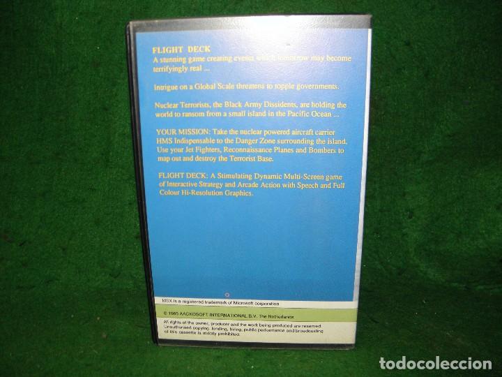 Videojuegos y consolas: JUEGO MSX FLIGHT DECK - Foto 2