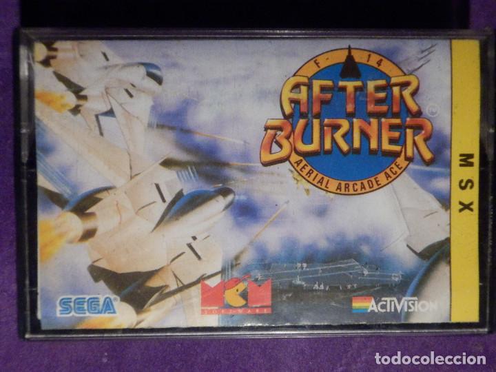 Videojuegos y consolas: JUEGO Msx Y COMPATIBLES - AFTERBURN - ACTIVISION - MCM SOFTWARE 1989 - - Foto 1