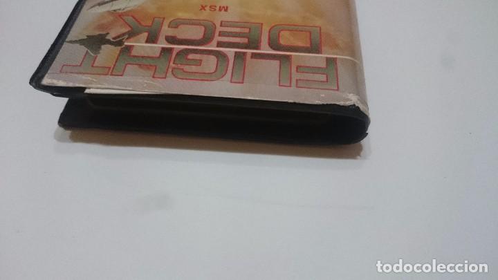 Videojuegos y consolas: JUEGO FLIGHT DECK PAL.BUEN ESTADO. MSX - Foto 3