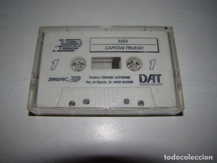 Videojuegos y consolas: MSX - CAPIT&Aacute;N TRUENO - Foto 1