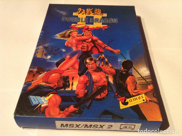 Videojuegos y consolas: DOUBLE DRAGON II THE REVENGE MSX/MSX 2 - Foto 1