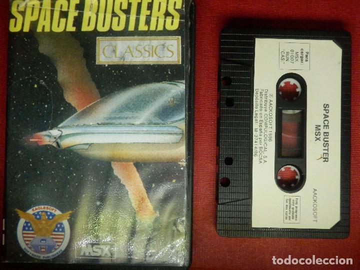 Videojuegos y consolas: JUEGO PARA MSX Y COMPATIBLES - SPACE BUSTERS - AACKOSOFT - - Foto 2
