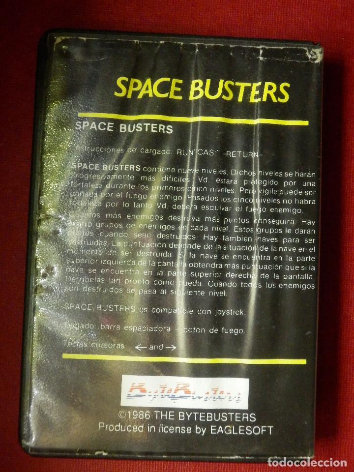 Videojuegos y consolas: JUEGO PARA MSX Y COMPATIBLES - SPACE BUSTERS - AACKOSOFT - - Foto 3