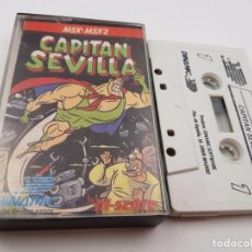 Videojogos e Consolas: JUEGO CASSETTE CAPITAN SEVILLA DINAMIC MSX2 MSX ESPAÑA.RARO.COMBINO ENVIOS. Lote 90076936