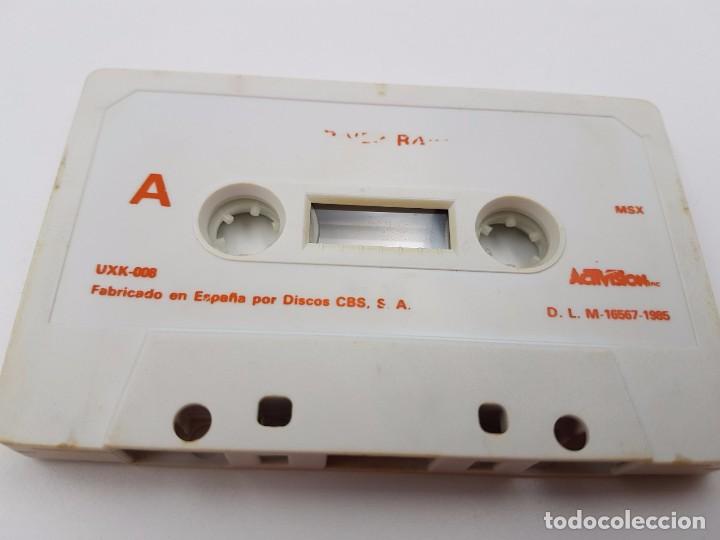 Videojuegos y consolas: JUEGO CASSETTE RIVER RAID 64K MSX ESPA&Ntilde;A.COMBINO ENVIOS - Foto 3