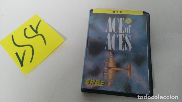 Videojuegos y consolas: juego para msx  ACE OF ACES - Foto 1