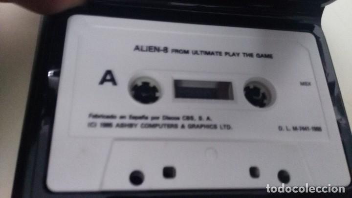 Videojuegos y consolas: juego para msx  ALIEN 8 - Foto 4