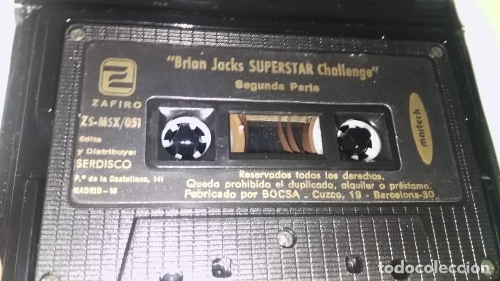 Videojuegos y consolas: juego para msx BRIAN JACKS - Foto 3