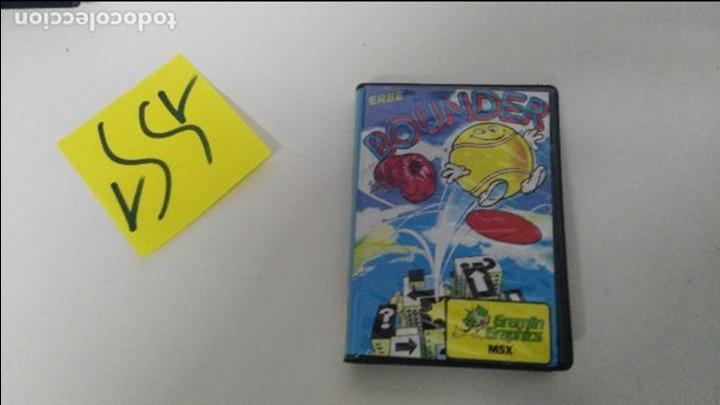 Videojuegos y consolas: juego para msx  BOUNDER - Foto 1