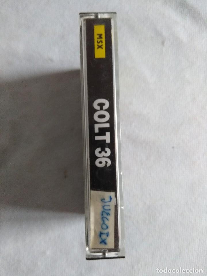 Videojuegos y consolas: JUEGO MSX/COLT 36/ERBE SOFTWARE. - Foto 2