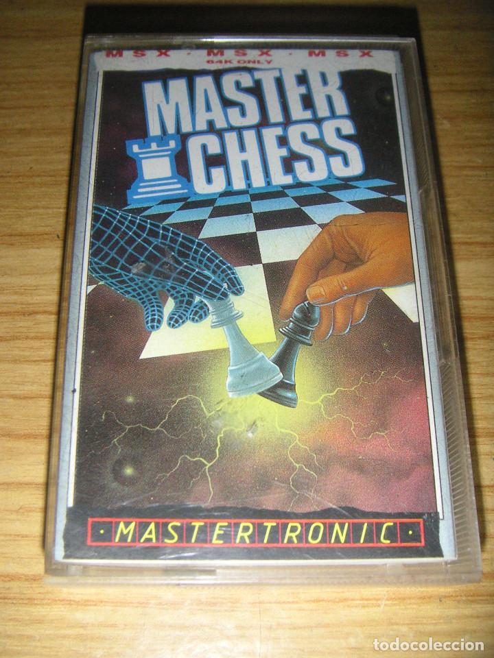 Videojuegos y consolas: Juego para MSX 64K Master Chess (cassette) - Foto 1