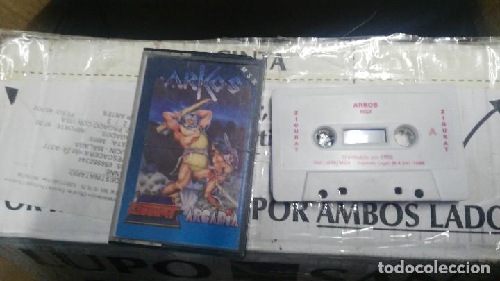 Videojuegos y consolas: JUEGO PARA MSX  ARKOS - Foto 1