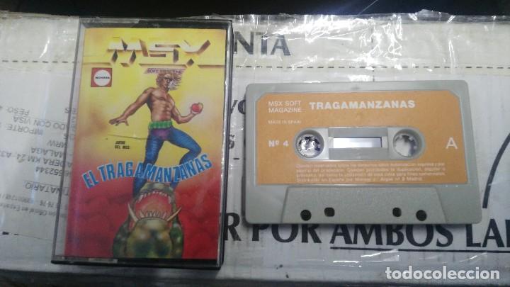 Videojuegos y consolas: JUEGO PARA MSX  TRAGAMANZANAS - Foto 1