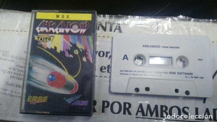 Videojuegos y consolas: JUEGO PARA MSX ARKANOID - Foto 1