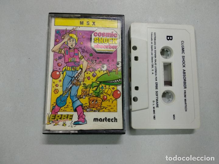 Videojuegos y consolas: Cosmic Shock Absorber - ERBE - MSX - Foto 1