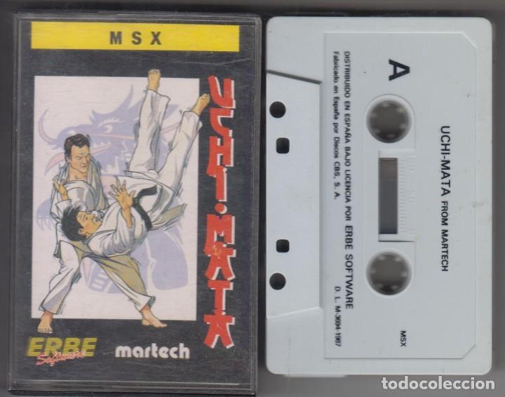 Videojuegos y consolas: Uchi Mata videojuego cassette MSX 1987 - Foto 1