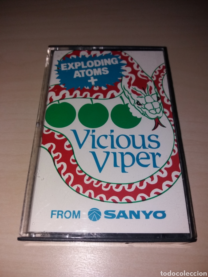 Videojuegos y consolas: MSX - EXPLODING ATOMS + VICIOUS VIPER - SANYO - Foto 1
