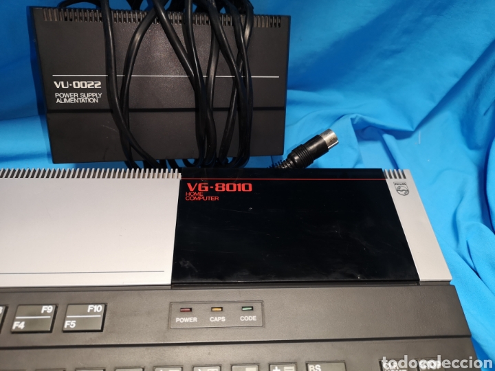 Videojuegos y Consolas: Philips vg - 8010 home computer MSX ordenador teclado + cargador - Foto 3 - 141739569