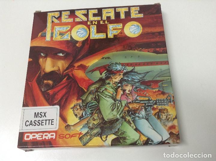 Videojuegos y consolas: RESCATE EN EL GOLFO MSX . OPERA SOFT - Foto 1