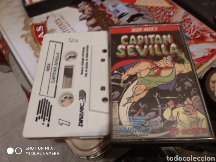 Videojuegos y consolas: Capit&aacute;n Sevilla cinta - Foto 1