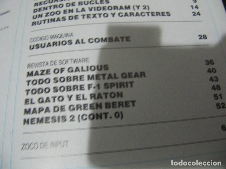 Videojuegos y consolas: input msx 21 1988 - Foto 7