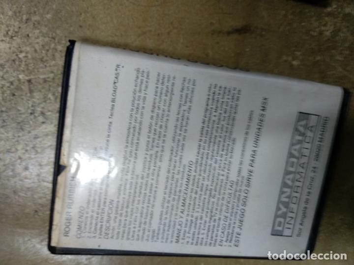 Videojuegos y consolas: ROGER RUBBISH MSX MSX2 CINTA CASETE VERSION ESPA&Ntilde;OLA DYNADATA - Foto 2