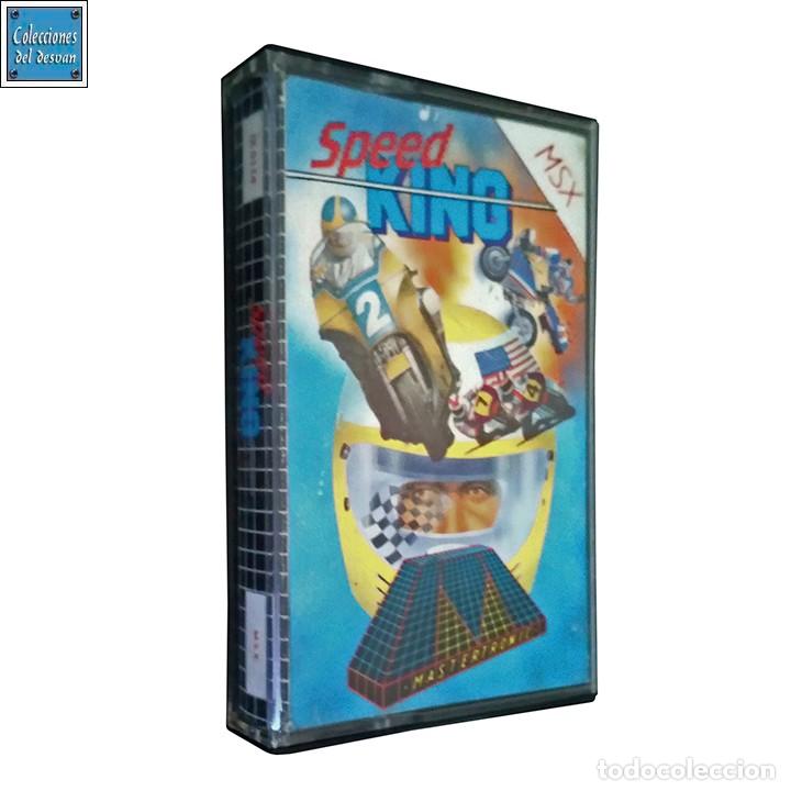 Videojuegos y consolas: Speed King / Juego MSX Cinta / Mastertronic 1986 - Foto 1