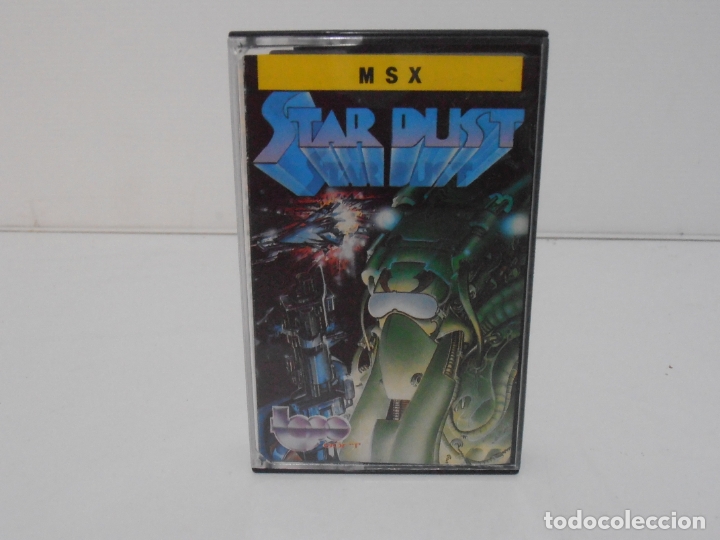 Videojuegos y consolas: JUEGO MSX, STAR DUST, CINTA, TOPO SOFT - Foto 1